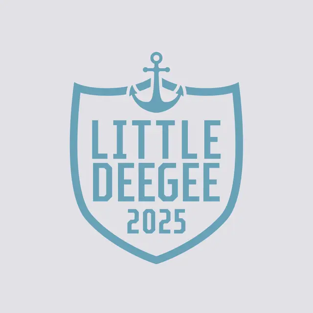 Delta Gamma Blue Shield Anchor Big Little Reveal Shirt