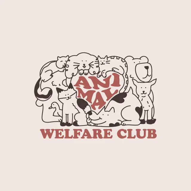 Animal Welfare Club Cute Animal Group PR Shirt