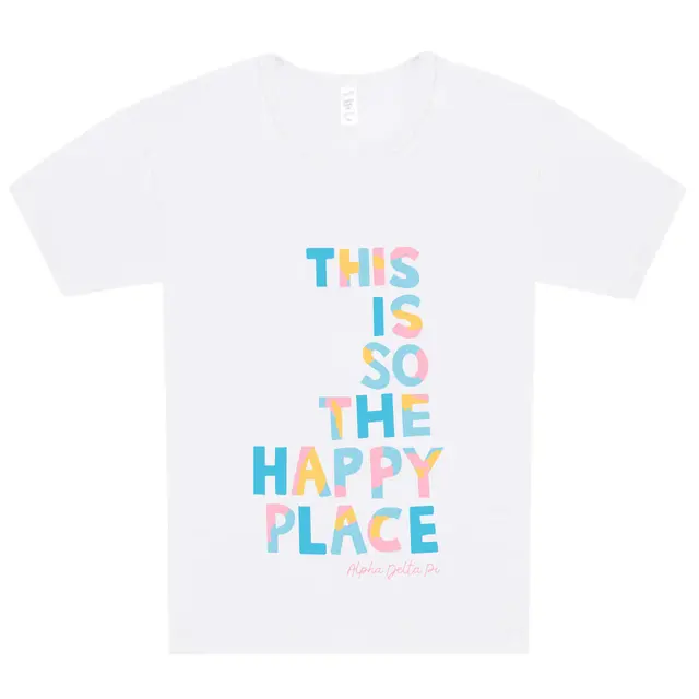 Colorful Bold Lettering PR Shirt 2