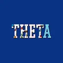 Kappa Alpha Theta Text with Collegiate Doodle PR Shirt