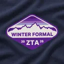 Zeta Tau Alpha Mountain Range Winter Formal Sweater