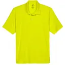 Customizable UltraClub Men's Cool & Dry Mesh Pique Polo 8210 Bright Yellow Front