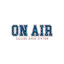College Radio Station Bold ON AIR Text PR Crewneck
