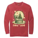 Delta Theta Beta Snow Globe Holiday Sweater 2