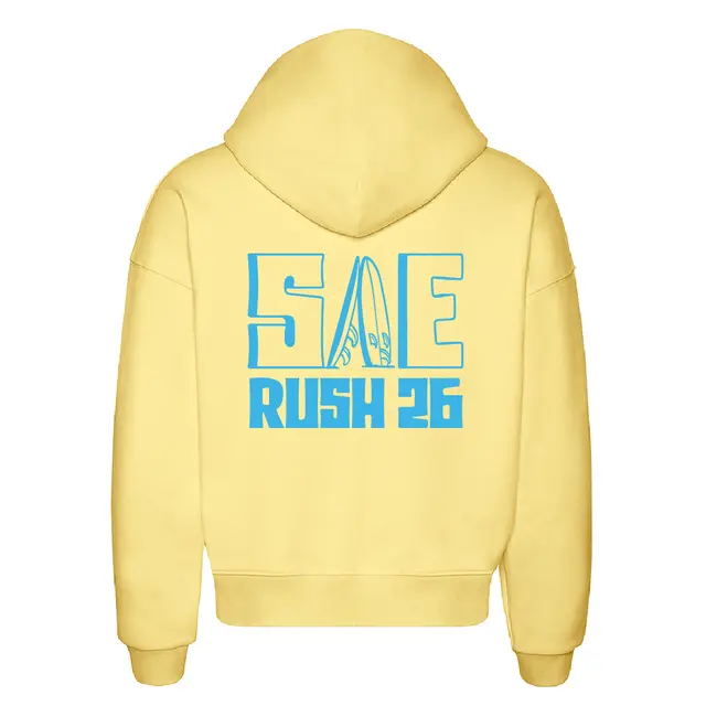 Sigma Alpha Epsilon Surfboard Design Rush Hoodie 2