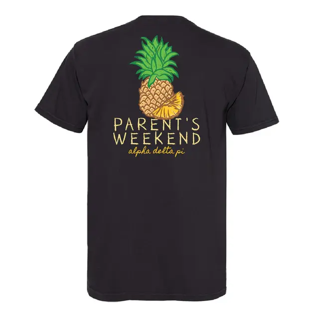 Alpha Delta Pi Pineapple Parent's Weekend Shirt 2