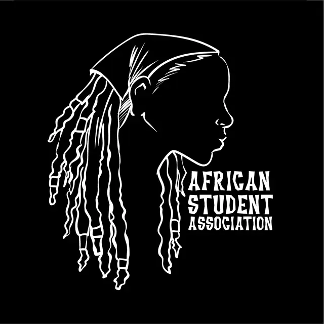 African Student Association Silhouette and Text PR Shirt