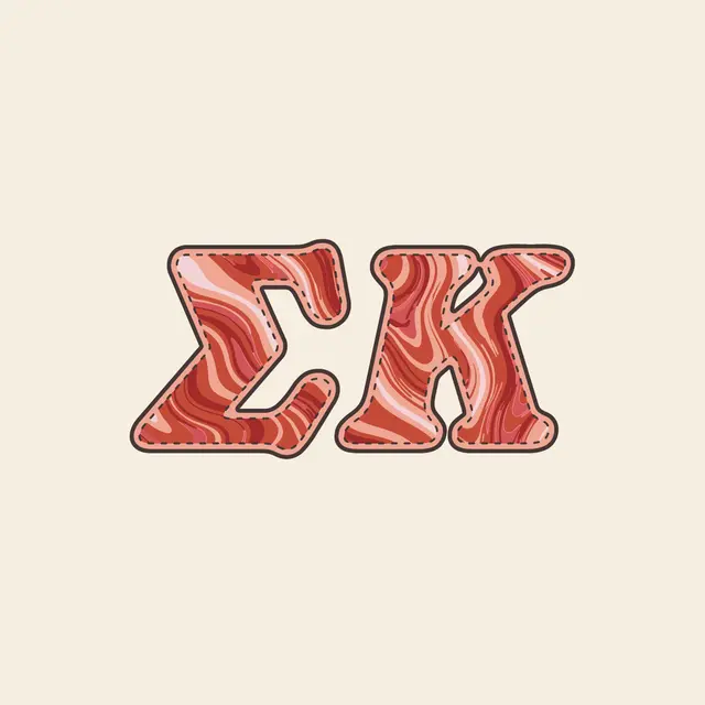 Sigma Kappa Swirl Texture PR Hoodie