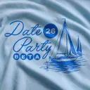 Beta Nautical Sailboat Date Party Sweater