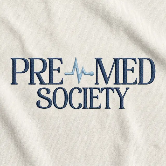Pre-Med Society Heartbeat Design PR Hoodie