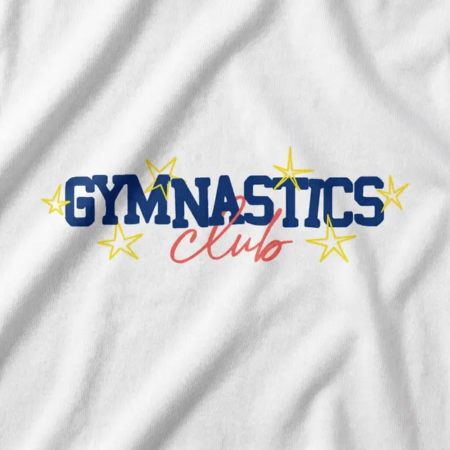 Gymnastics Club Starry Typography PR Sweater