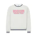 Women's Soccer Team Bold Pink Text PR Crewneck 2