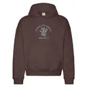 Alpha Chi Omega Floral Bouquet Holiday Party Hoodie 2