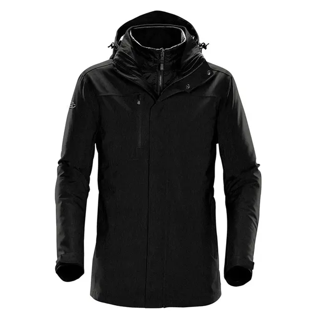 Stormtech Men's Avalanche System Jacket ssj-2 Black Front
