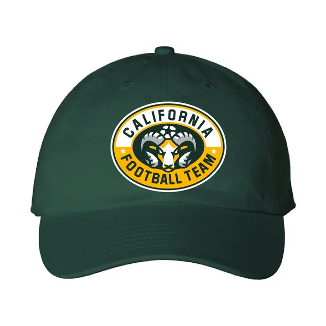 Football Team Ram Illustration PR Hat 2