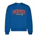 Debate Society Bold Lettering Script PR Crewneck 2