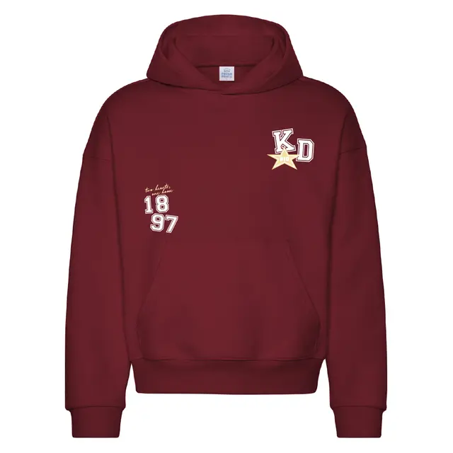 Kappa Delta Star and Classic Numbers Big Little Reveal Hoodie 2