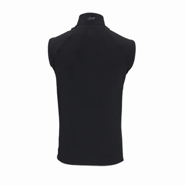 Greg Norman Collection Windbreaker Full-Zip Vest gns0v055 Black Back