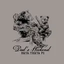 Beta Theta Pi Bear Duo Illustration Dad's Weekend Hoodie