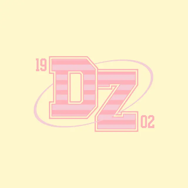 Delta Zeta Striped Lettering with Orbit PR Tank