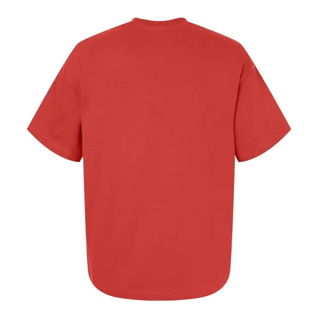 Beefy-T Retro Street Tee Poppy Red Back