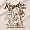 Kappa Delta Hand Drawn Family Illustration Parents Weekend Sweater