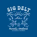 Sigma Delta Tau Palm Tree and Turtle Parent's Weekend Crewneck