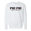 Phi Kappa Psi Floral Text Parent's Weekend Crewneck 2