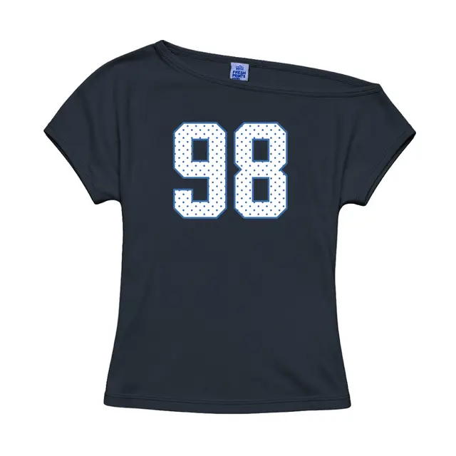 Zeta Tau Alpha Polka Dot Number Graphic PR Shirt 2