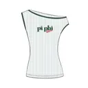Pi Beta Phi Striped Lettering Retreat Tank 2
