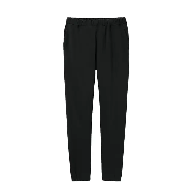 Softstyle Midweight Pocket Sweatpants Black Front