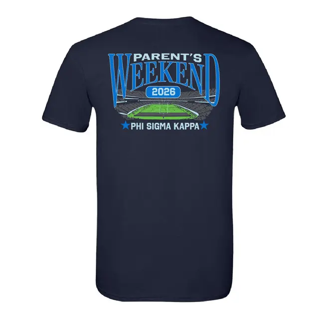 Phi Sigma Kappa Stadium Graphic Parent's Weekend Shirt 2