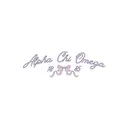 Alpha Chi Omega Script Bow PR Tank