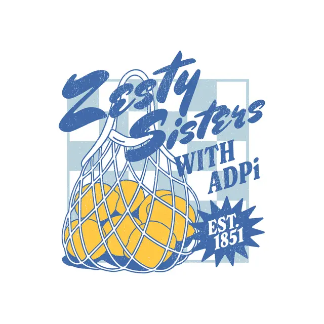 Alpha Delta Pi Zesty Sisters PR Tank