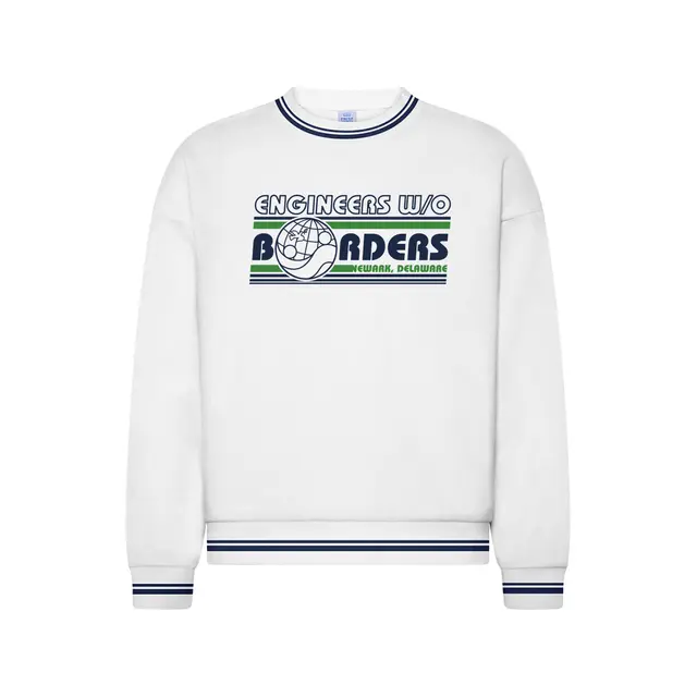 Engineers Without Borders Globe Illustration PR Crewneck 2
