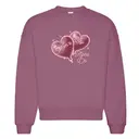 Alpha Chi Omega Heart Balloon Mom's Day Crewneck 2
