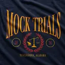 Mock Trial Association Stylized Scales Laurel PR Crewneck