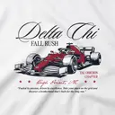 Delta Chi Formula 1 Car Graphic Rush Shirt