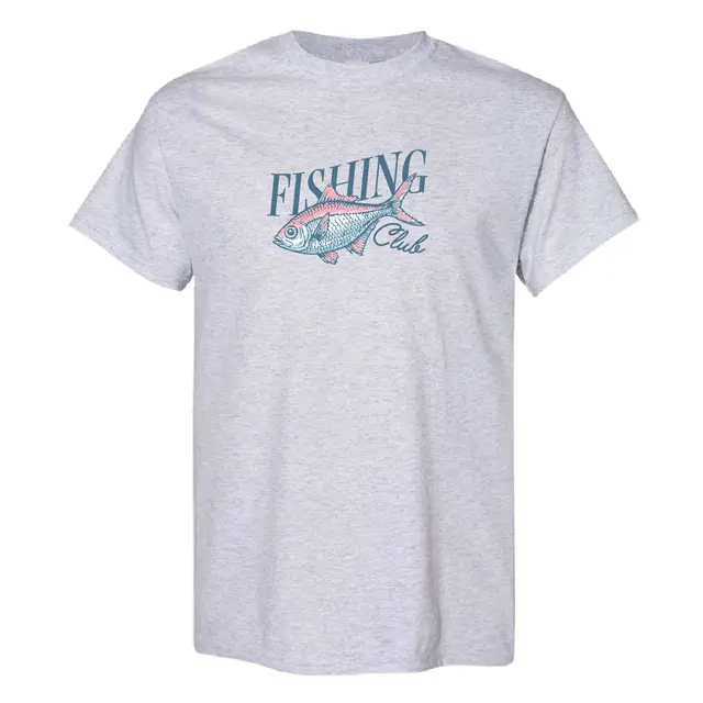 Fishing Club Bold Fish Illustration PR Shirt 2