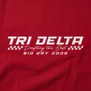 Delta Delta Delta Checkered Flag Drafting the Best Bid Day Tank
