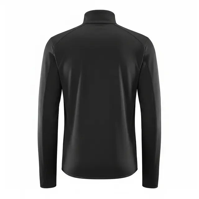 Salomon MSport Lightwarm 1/2-Zip Mid Top - Men's Deep Black Back