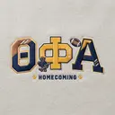 Theta Phi Alpha Illustrated Letters Homecoming Crewneck