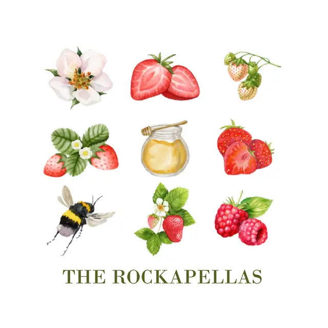 The Rockapellas Fruit and Floral Pattern PR Shirt
