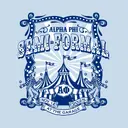 Alpha Phi Circus Tent Semi Formal Shirt