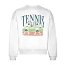 Tennis Club Illustrated Players Graphic PR Sweater 2
