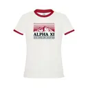 Alpha Xi Mountain Range Graphic PR Shirt 2
