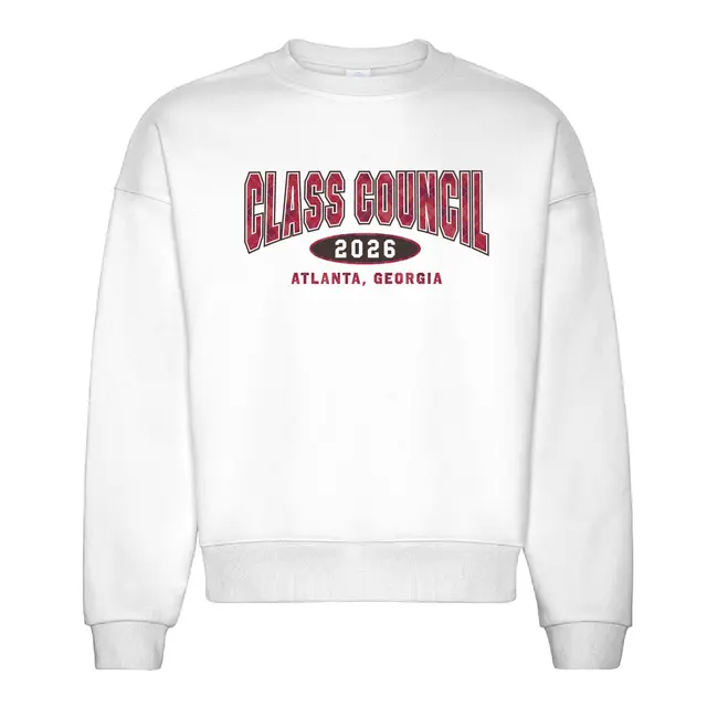 Class Council Arched Text PR Crewneck 2