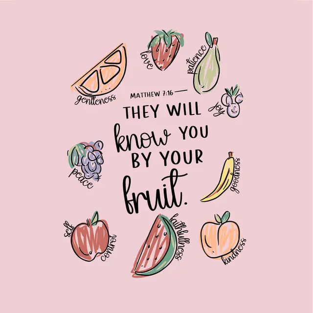 Know You by Your Fruit Illustration PR Shirt