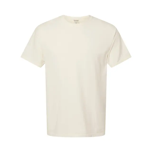 ComfortWash by Hanes Men's Garment-Dyed T-Shirt Parchment Front