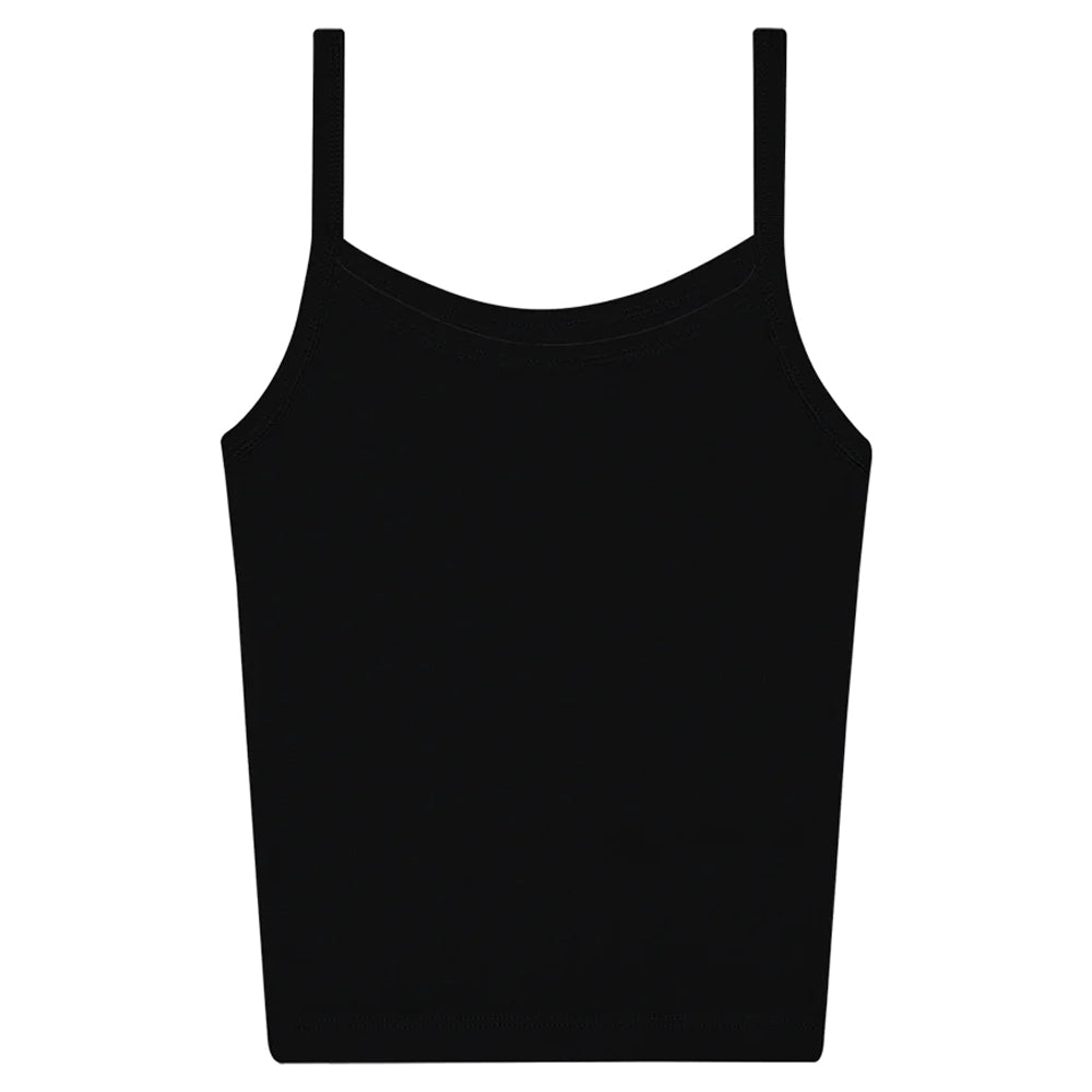Los Angeles Apparel Baby Rib Spaghetti Tank